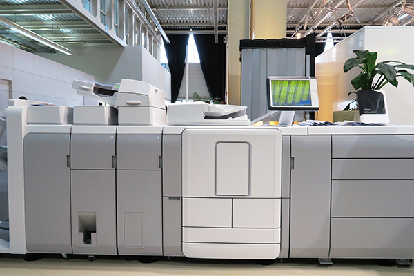 On-demand printing . Inkjet printing