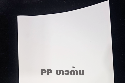 PP ขาวด้าน