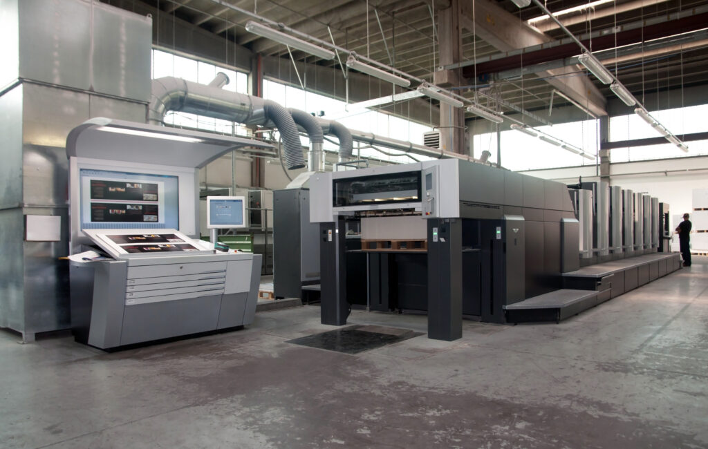 used offset print machine